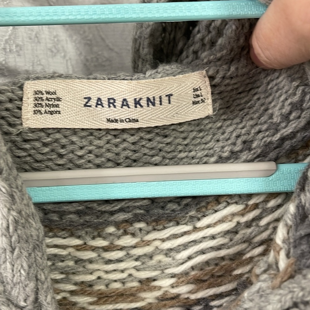 ASO Hermione Granger Zara Fair Isle Cardigan in Deathly Hallows - Picture 3 of 4
